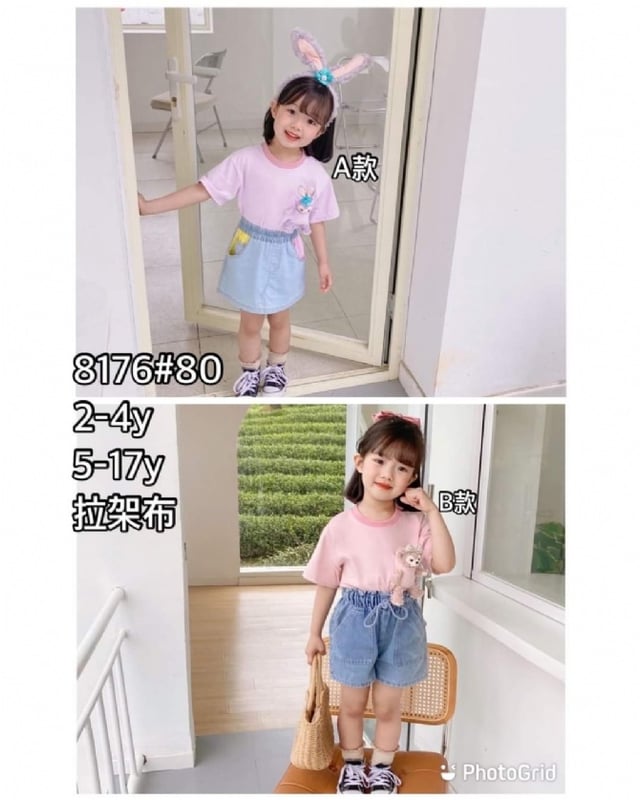 TGT006 紫 / 粉 上衣