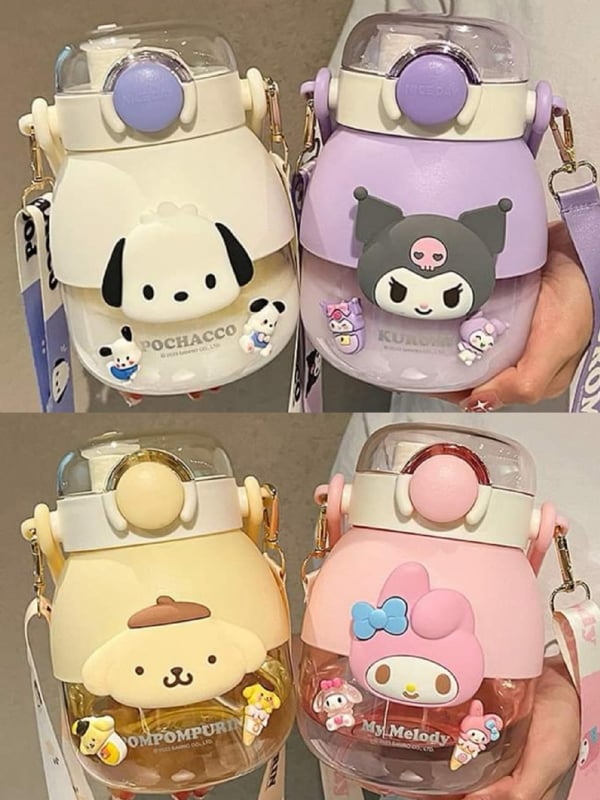 SANRIO 1050ml 水瓶（不包括配件装饰）